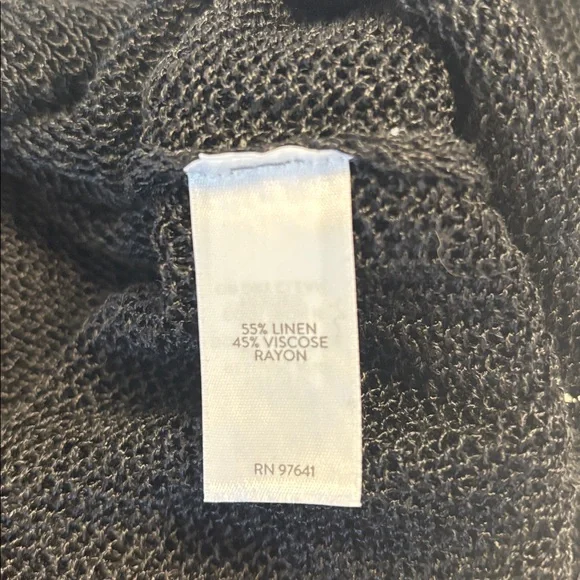 J. Jill Bundle of 2 Women's Blue and Black Sweaters - Picture 4 of 9